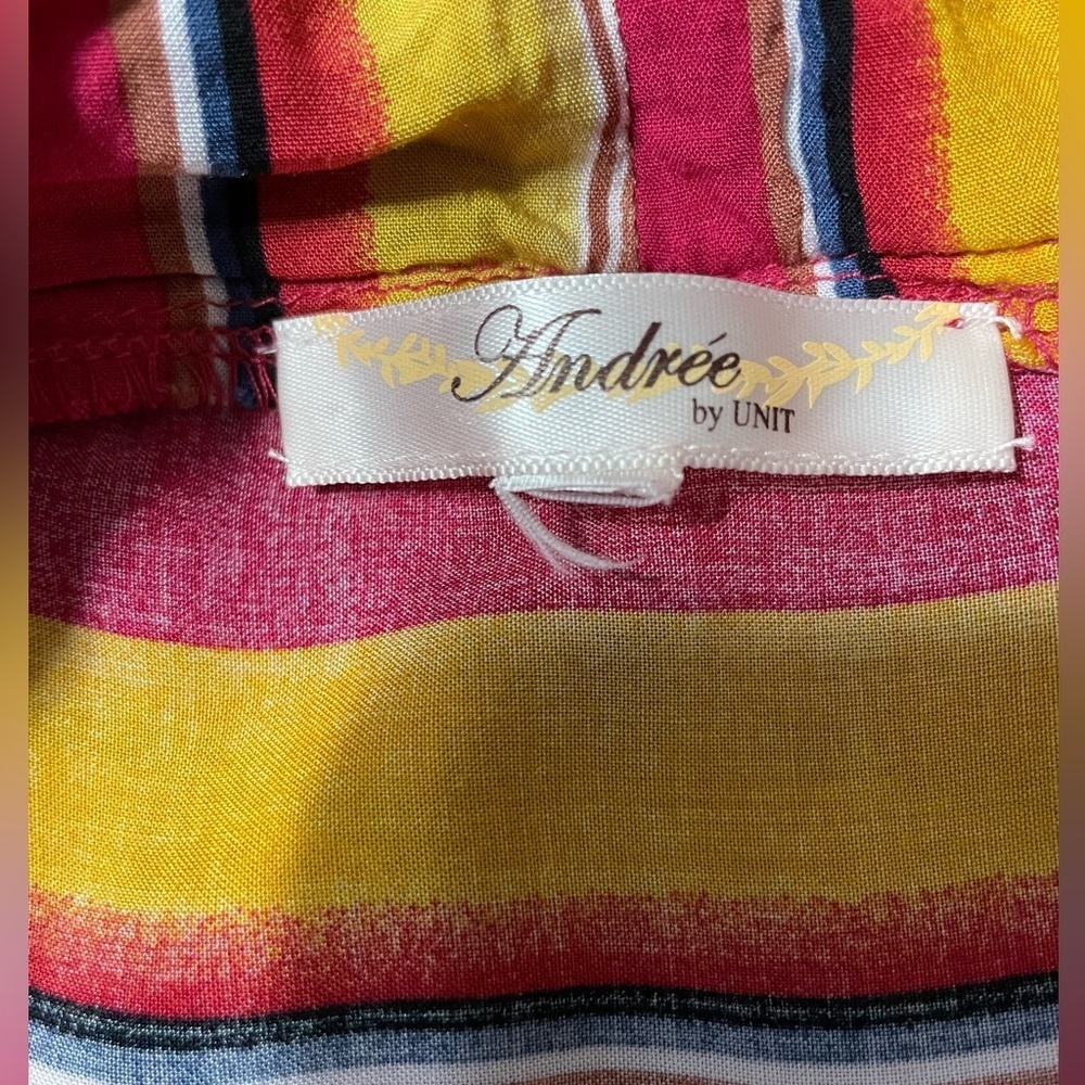 Andree By Unit Open Cardigan Western Boho Embroidery Size Large - Picture 11 of 12